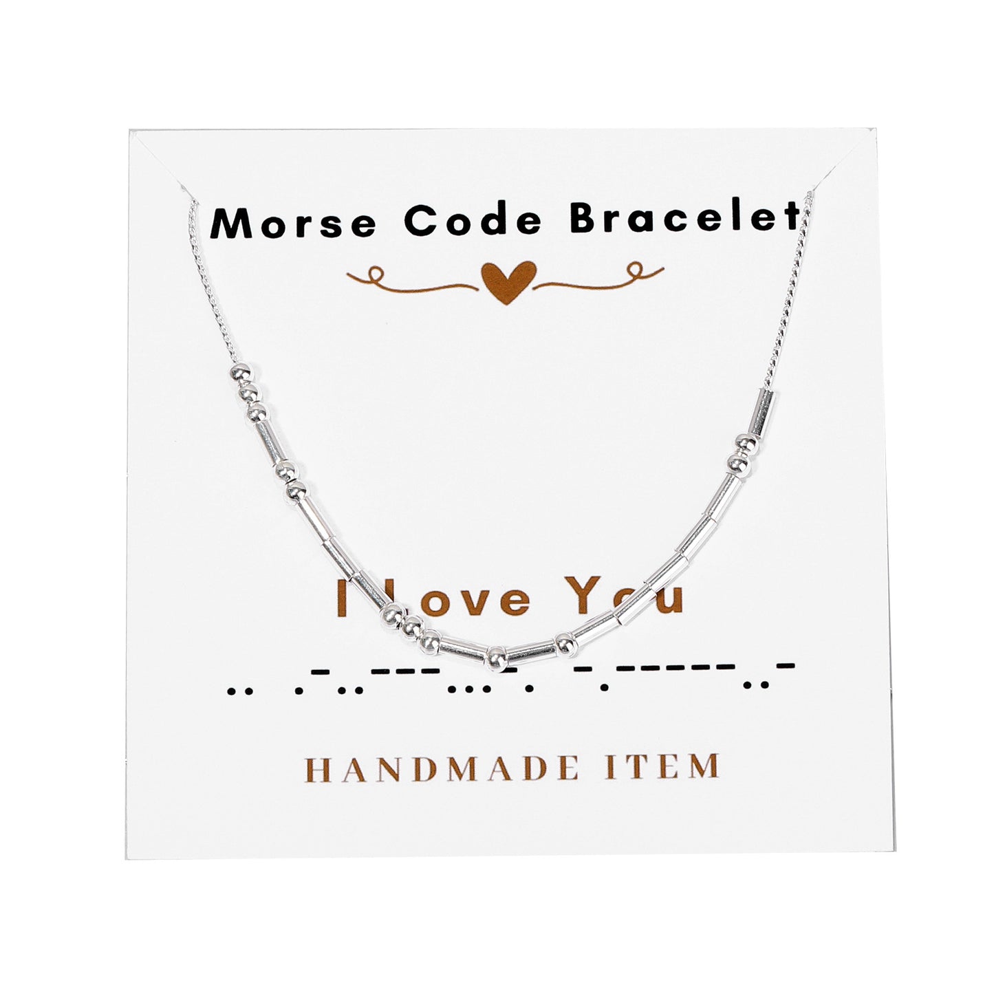 Morse code necklace alphanumeric couple personalized collarbone chain necklace