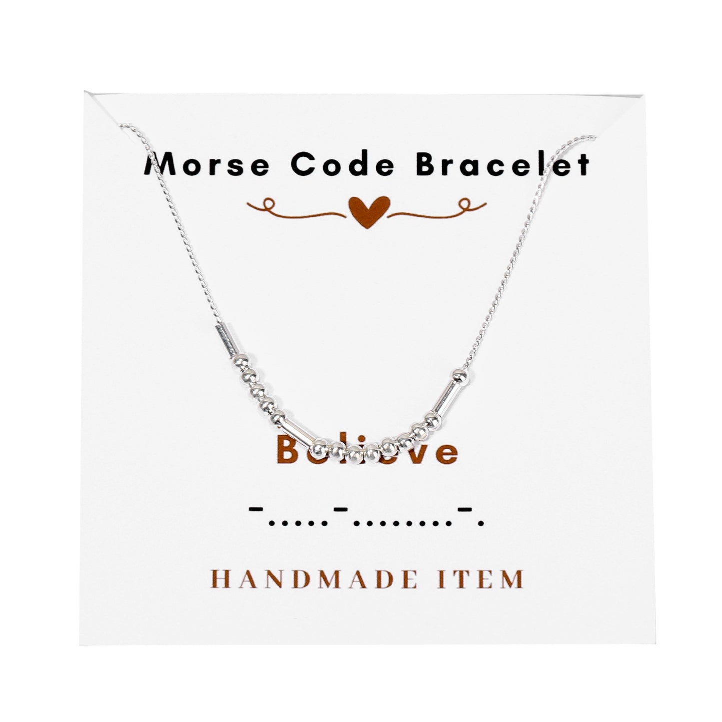 Morse code necklace alphanumeric couple personalized collarbone chain necklace